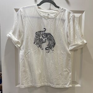 Able White Graphic T-Shirt